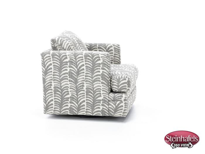 wash grey swivel chair  image   