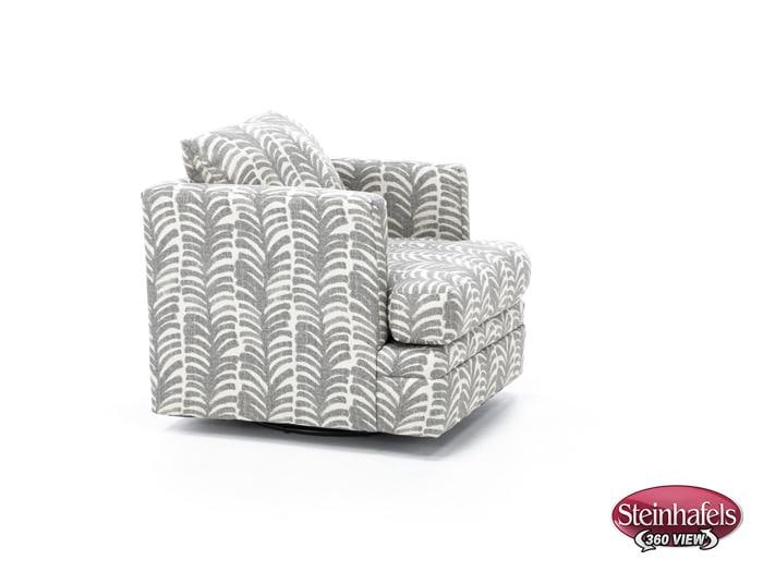 wash grey swivel chair  image   