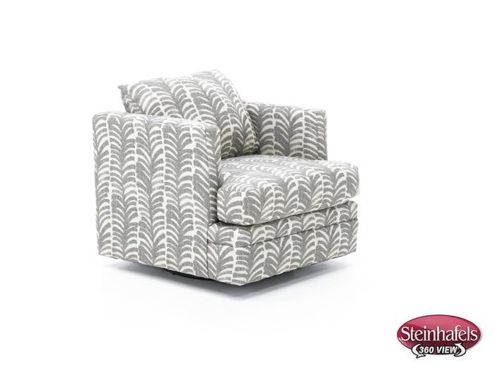 wash grey swivel chair  image   