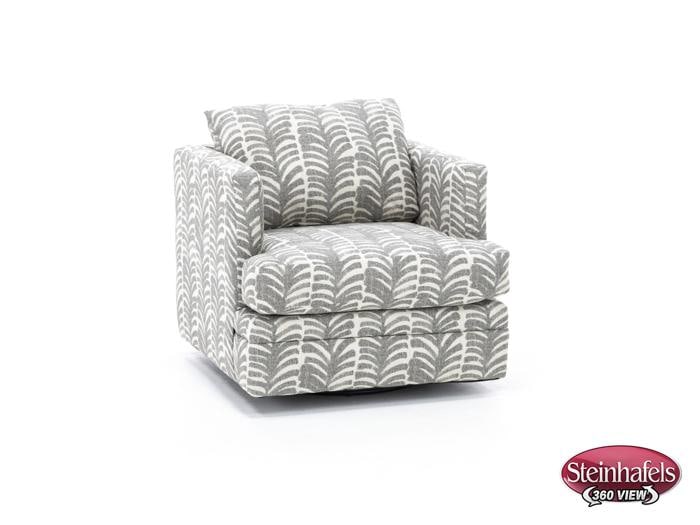 wash grey swivel chair  image   