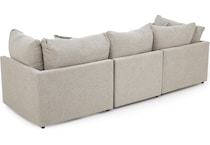 wash tan sta fab sectional pieces pkg  