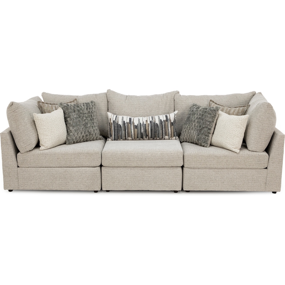 wash tan sta fab sectional pieces pkg  