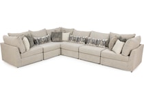 wash tan sta fab sectional pieces pkg  