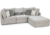 wash tan sta fab sectional pieces pkg  