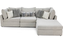 wash tan sta fab sectional pieces pkg  