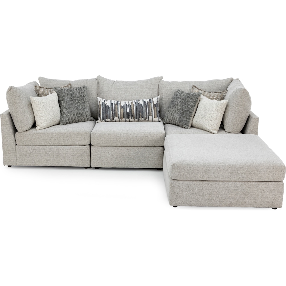 wash tan sta fab sectional pieces pkg  