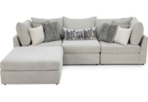 wash tan sta fab sectional pieces pkg  