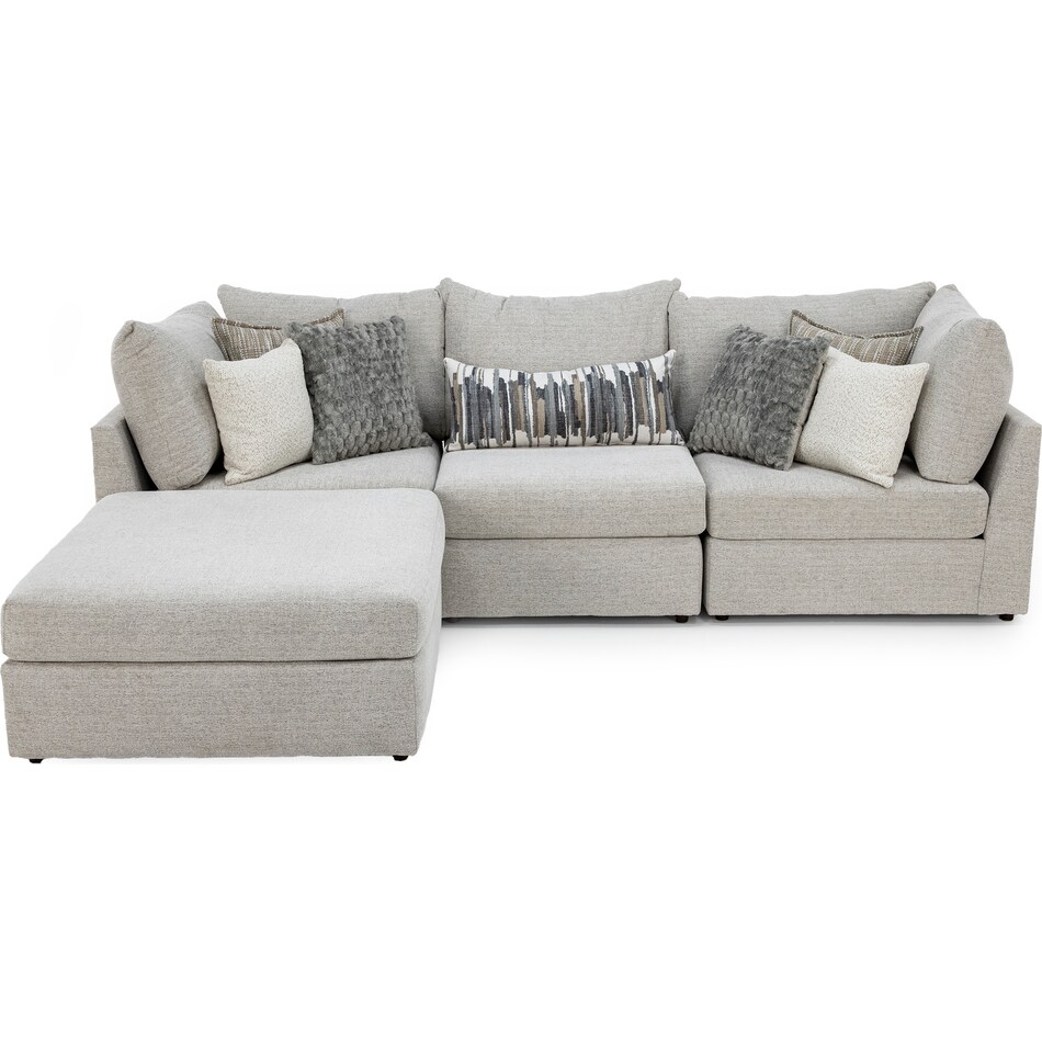 wash tan sta fab sectional pieces pkg  