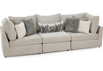 washington furniture tan sta fab sectional pieces pkg  