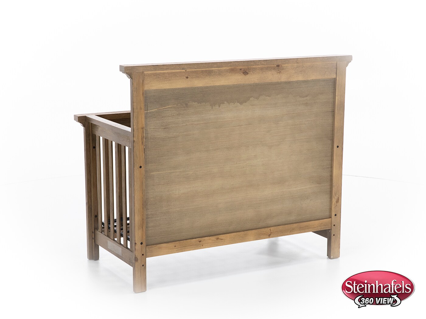wesb brown crib  image   