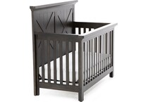 wesb brown crib   