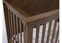wesb brown crib   