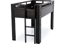 wesb brown twin loft bed package lt  