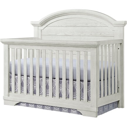 Foundry Convertible Arch Top Crib, White