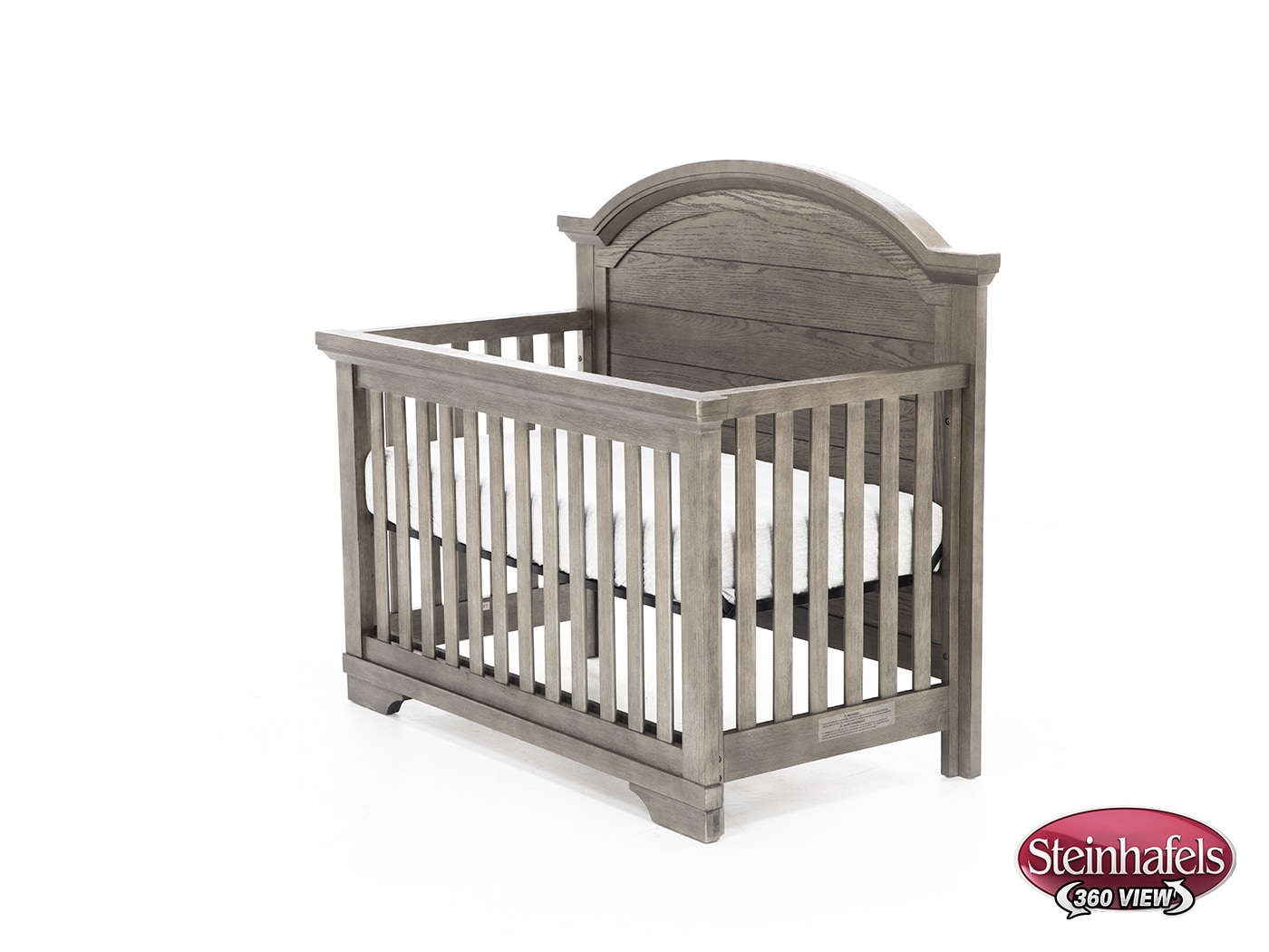 wesb grey crib  image   