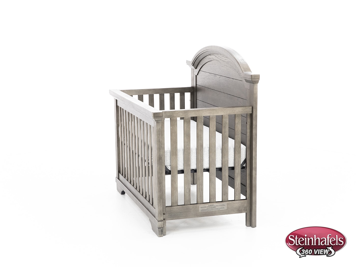 wesb grey crib  image   