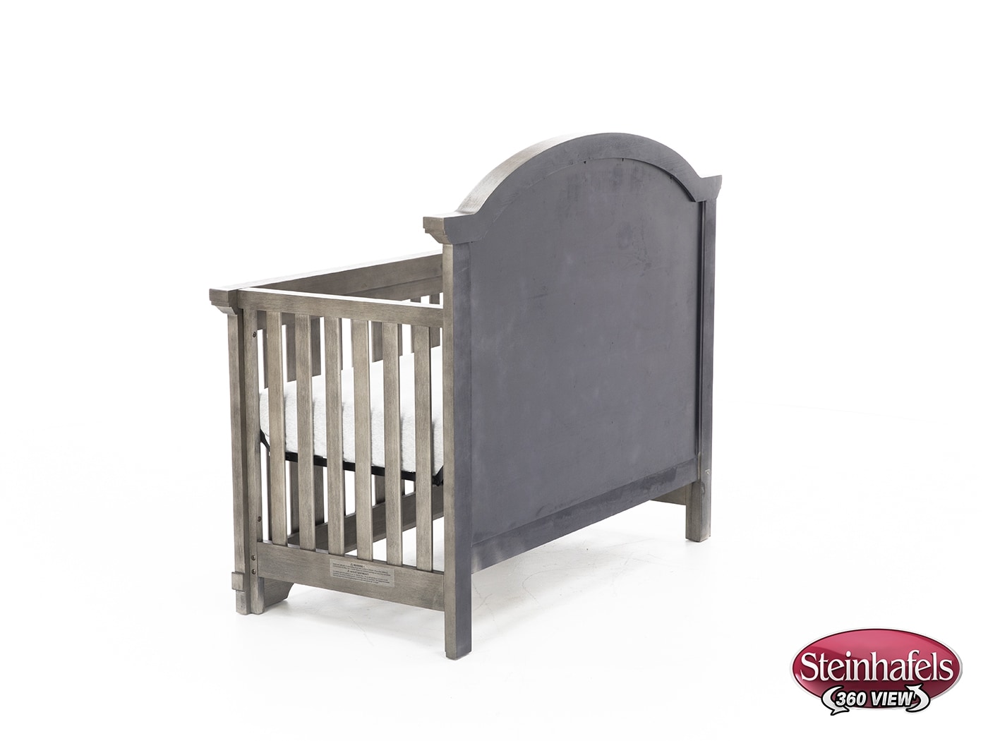 wesb grey crib  image   