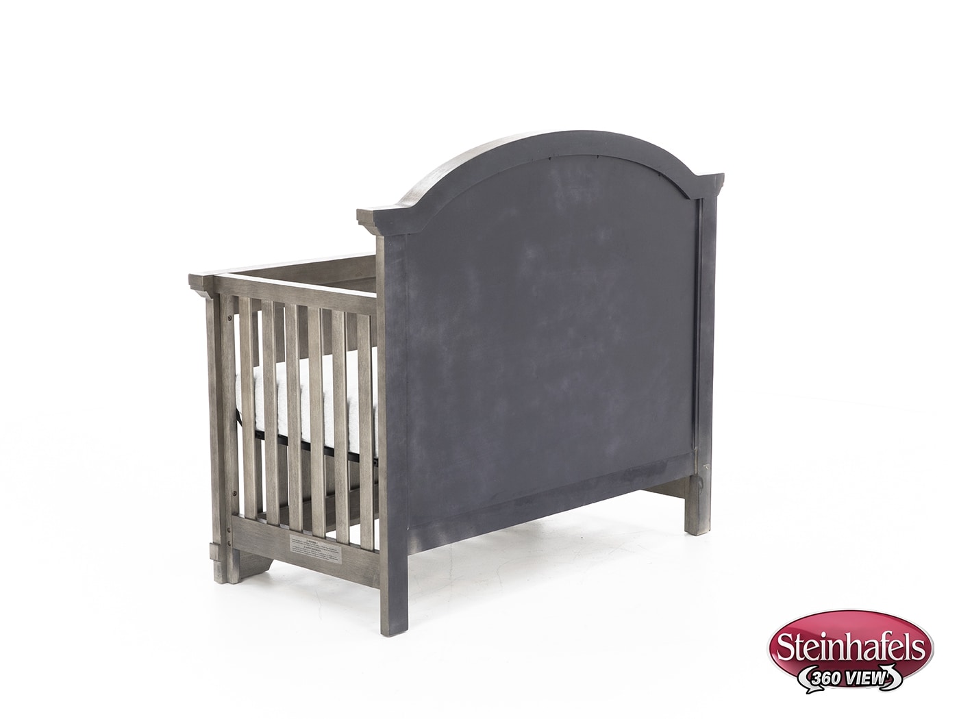 wesb grey crib  image   