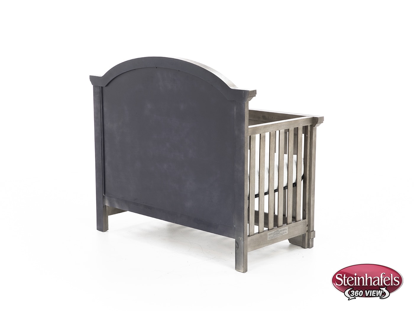 wesb grey crib  image   