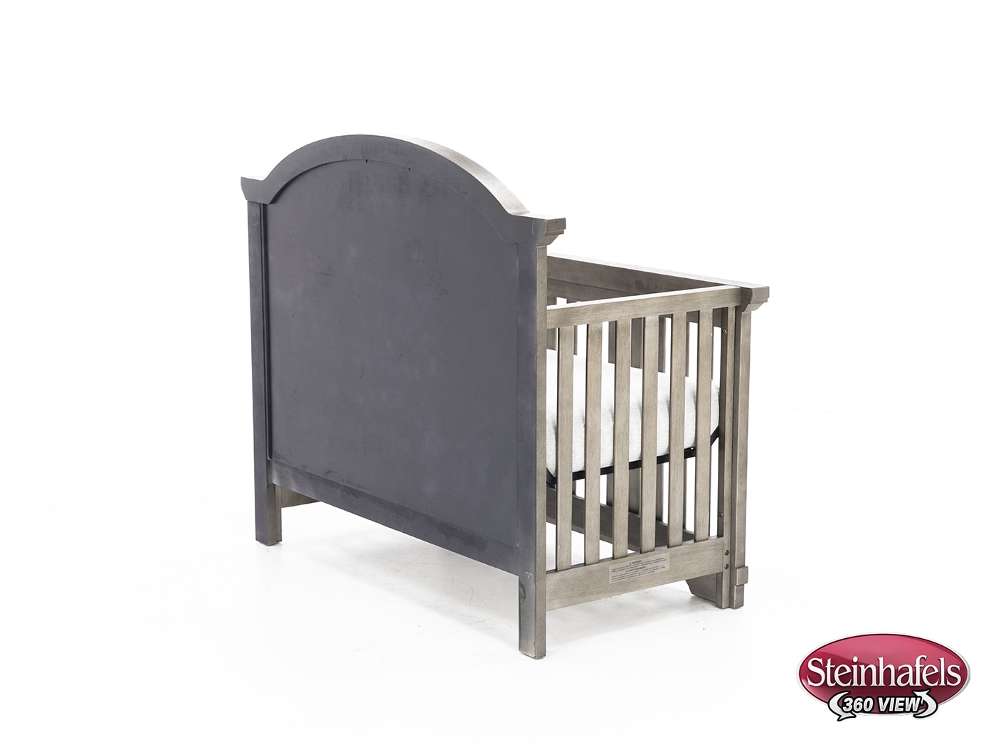 wesb grey crib  image   