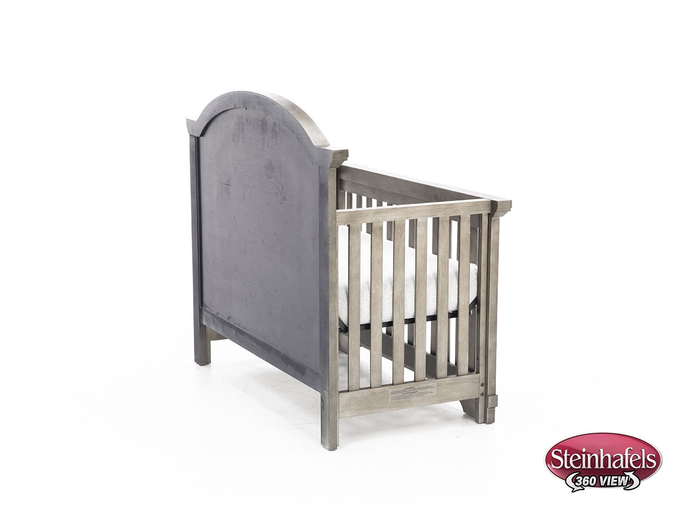 wesb grey crib  image   