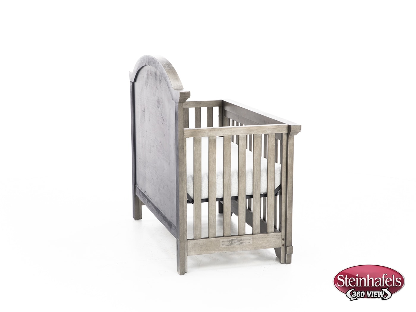 wesb grey crib  image   