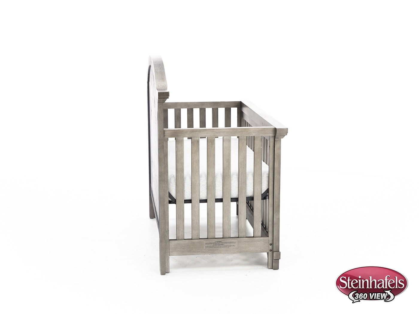 wesb grey crib  image   