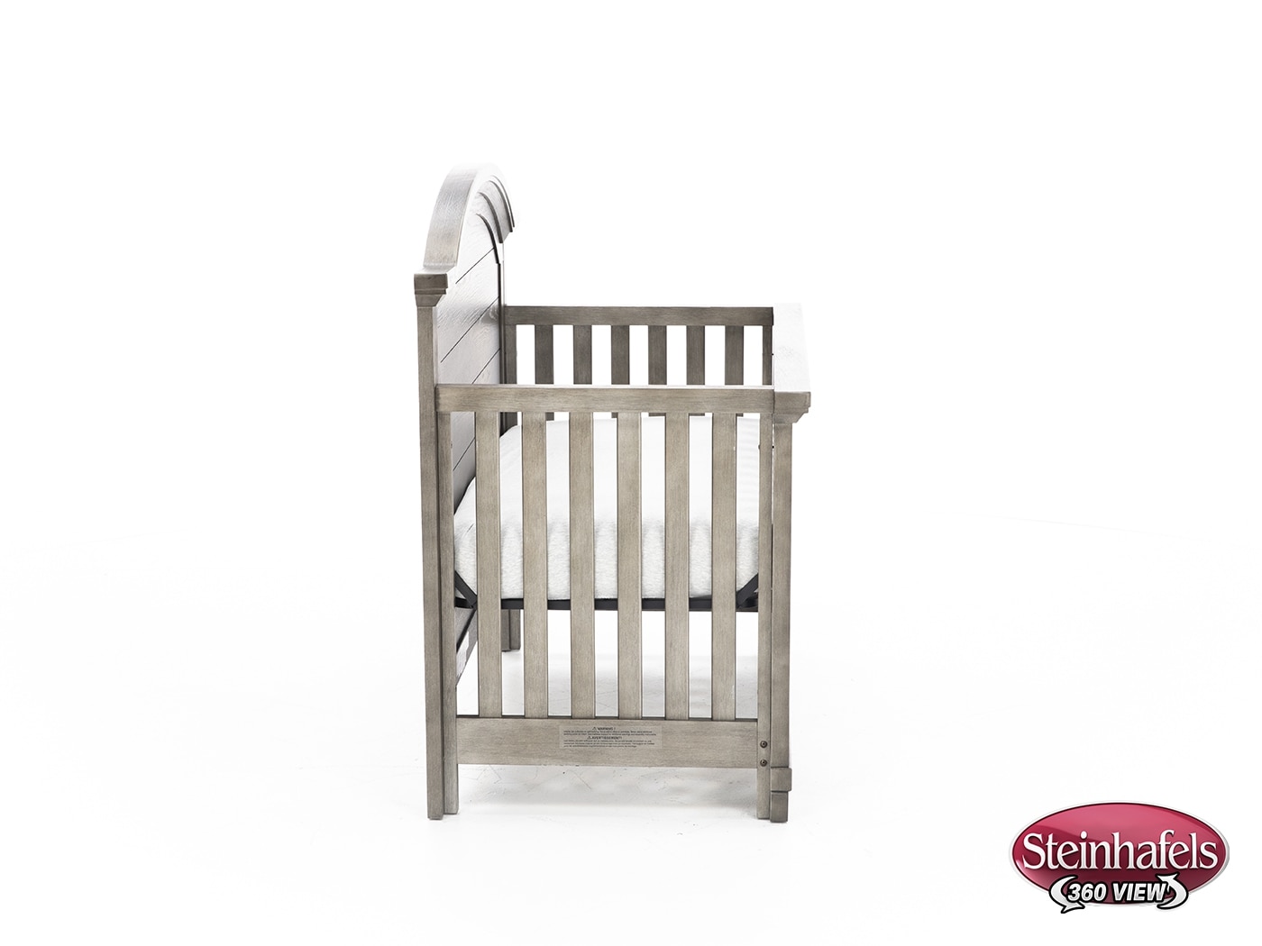 wesb grey crib  image   