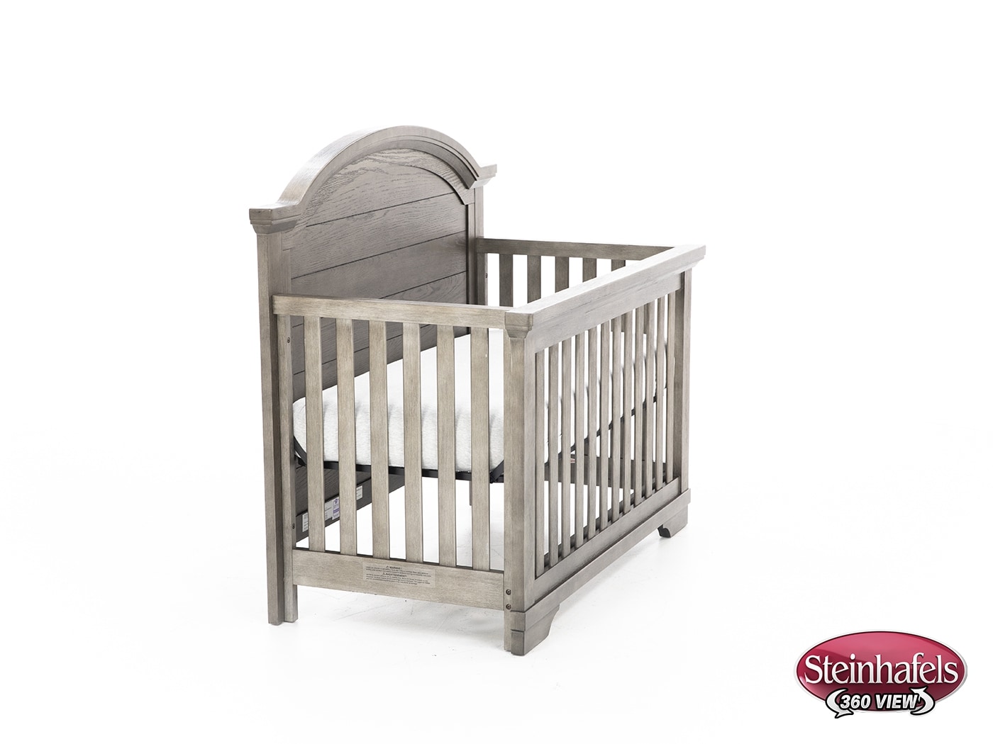 wesb grey crib  image   