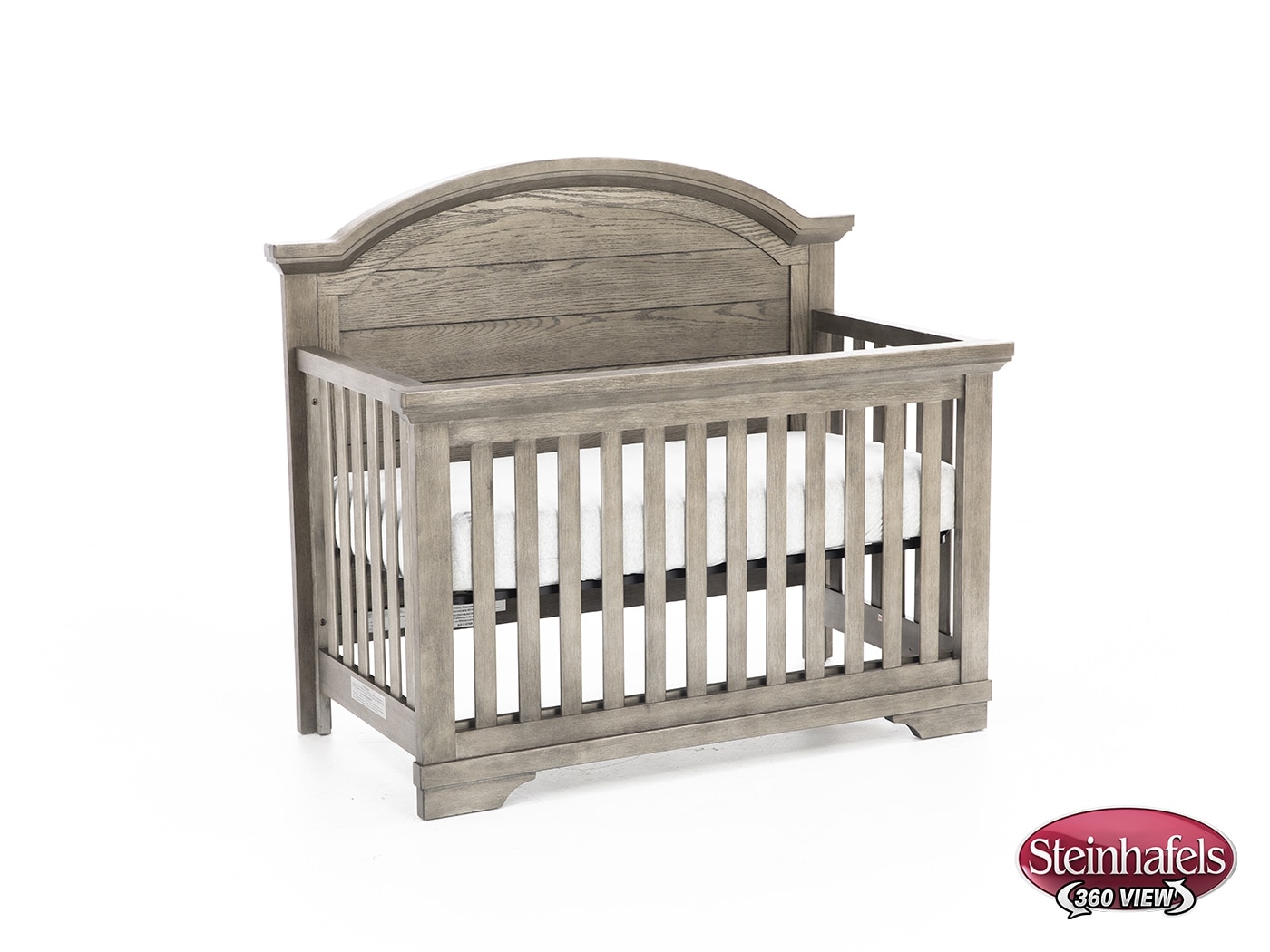 wesb grey crib  image   