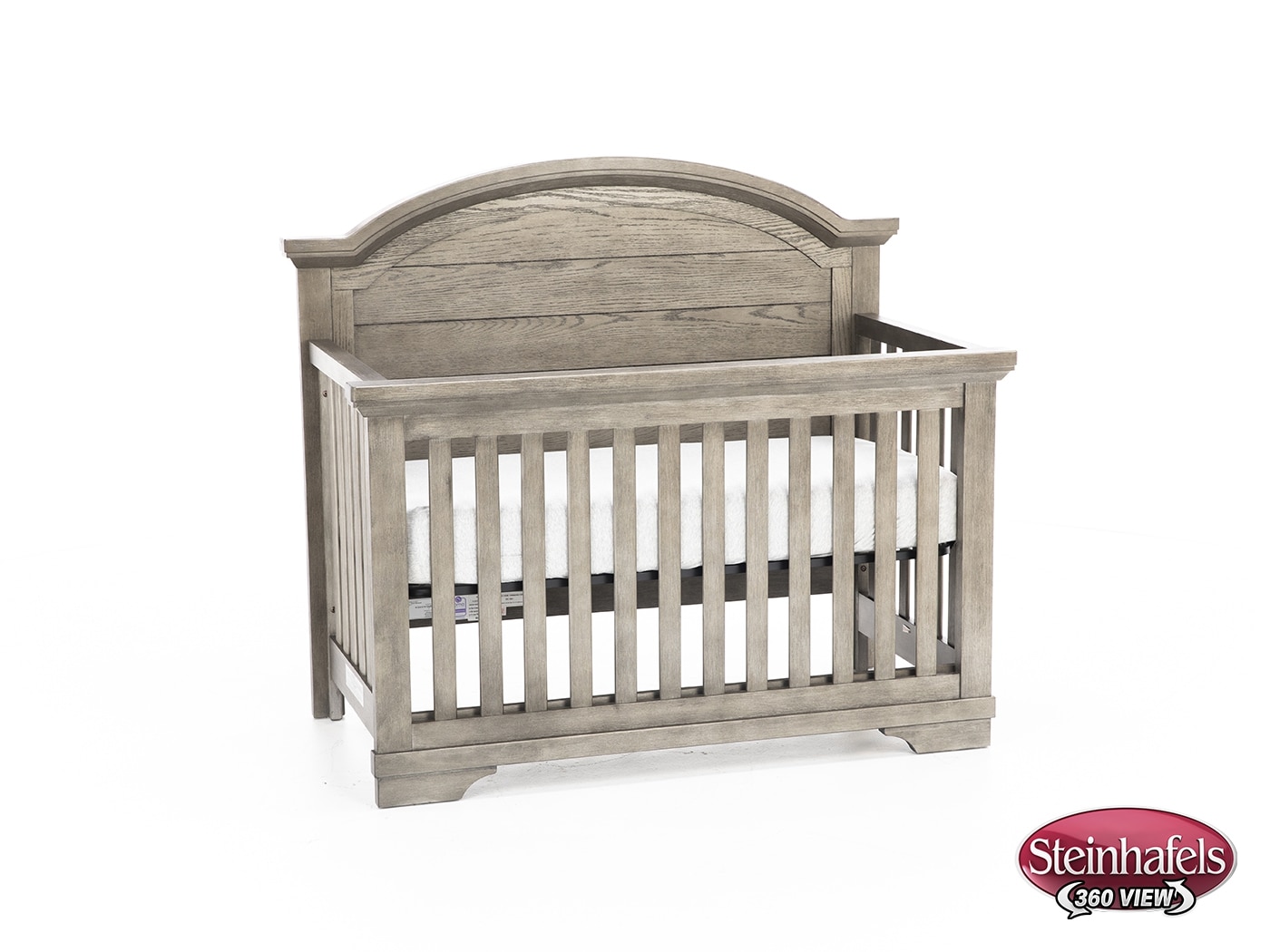 wesb grey crib  image   