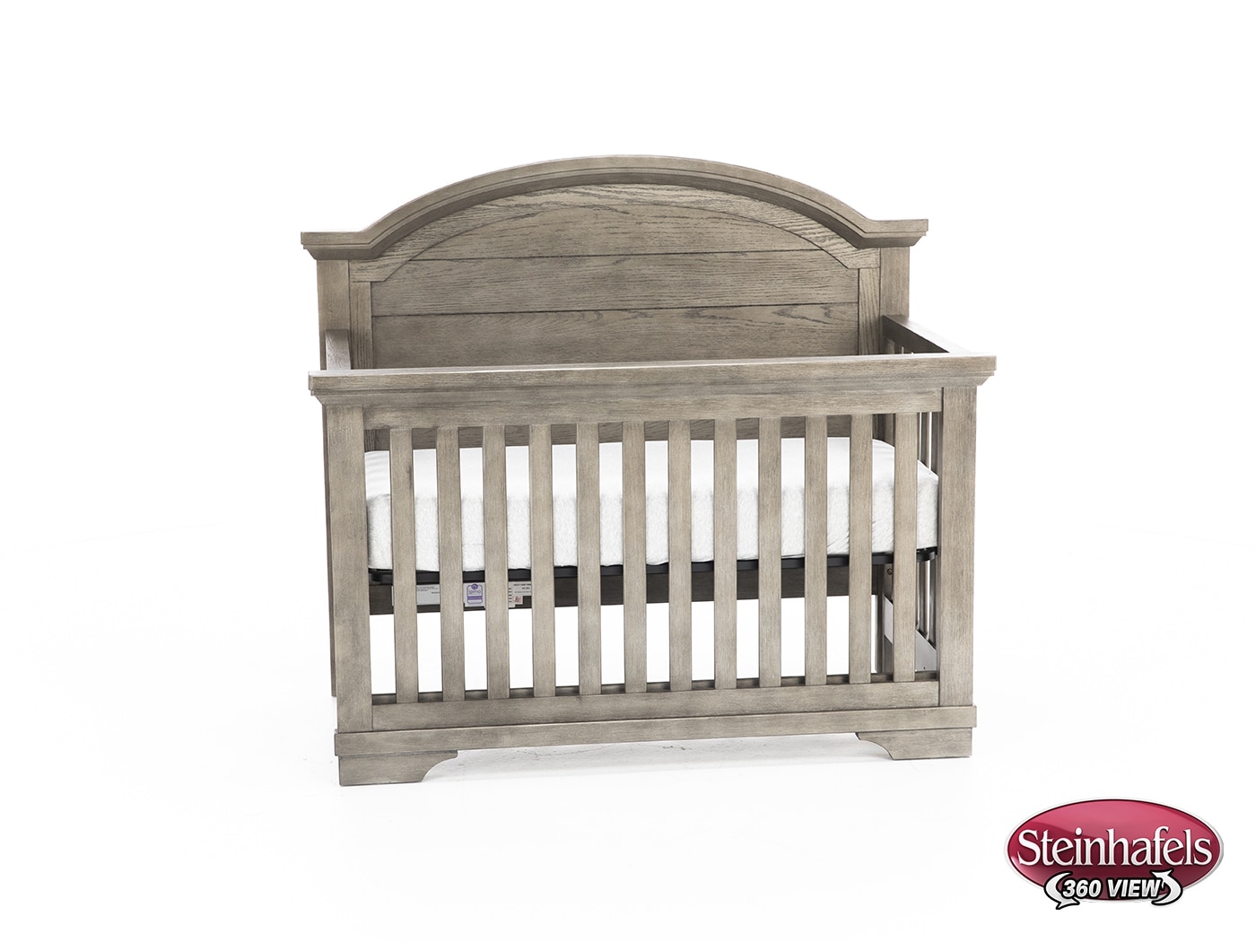 wesb grey crib  image   