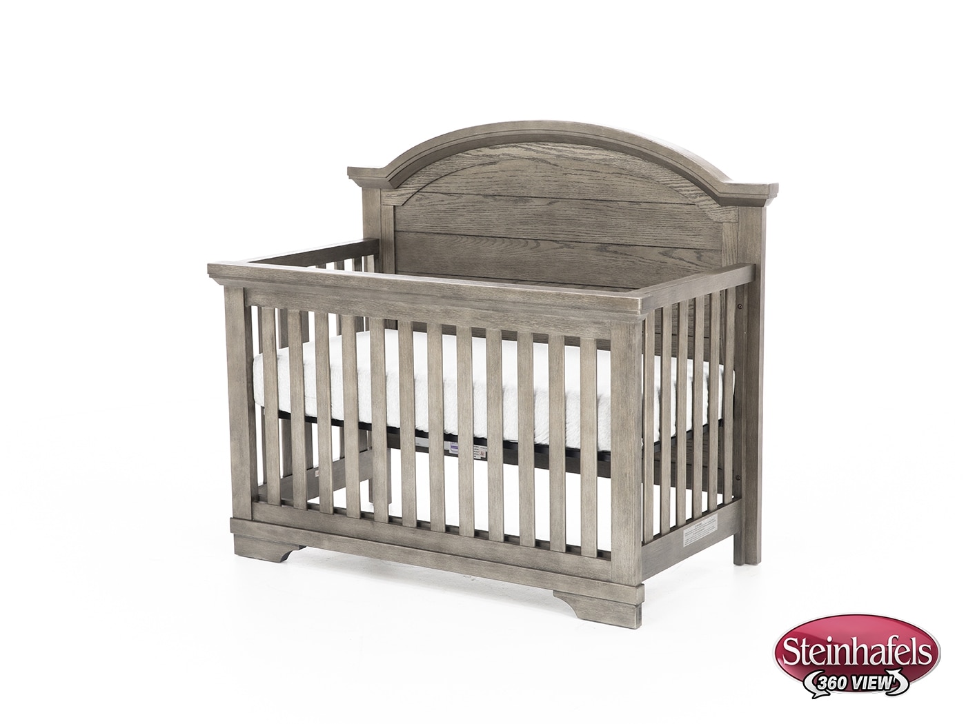 wesb grey crib  image   