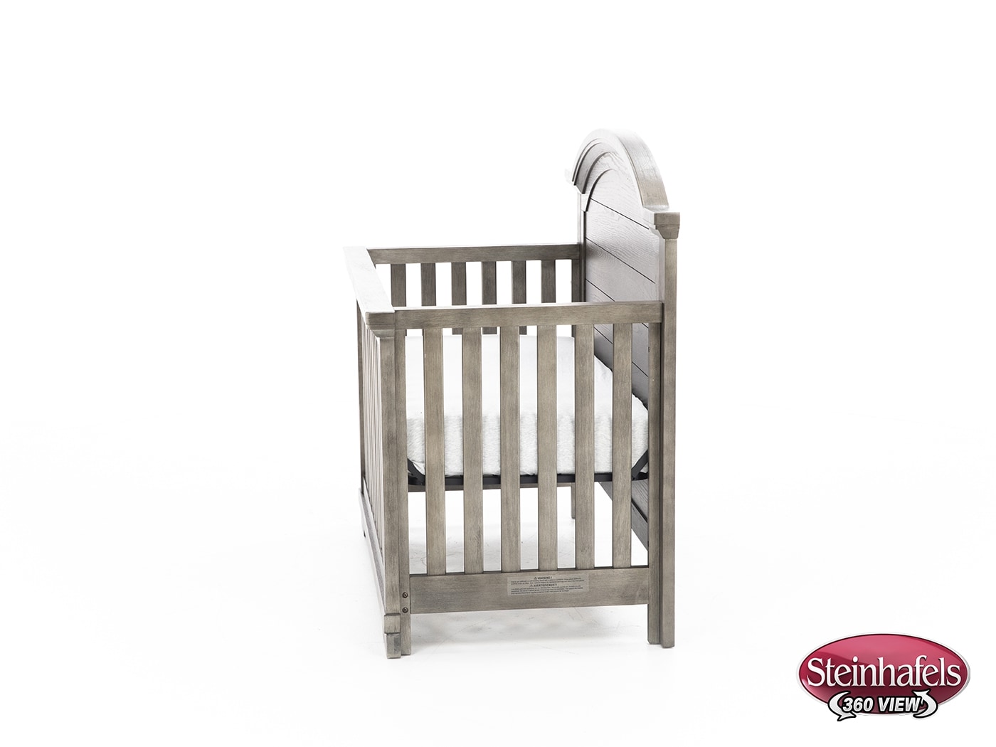wesb grey crib  image   