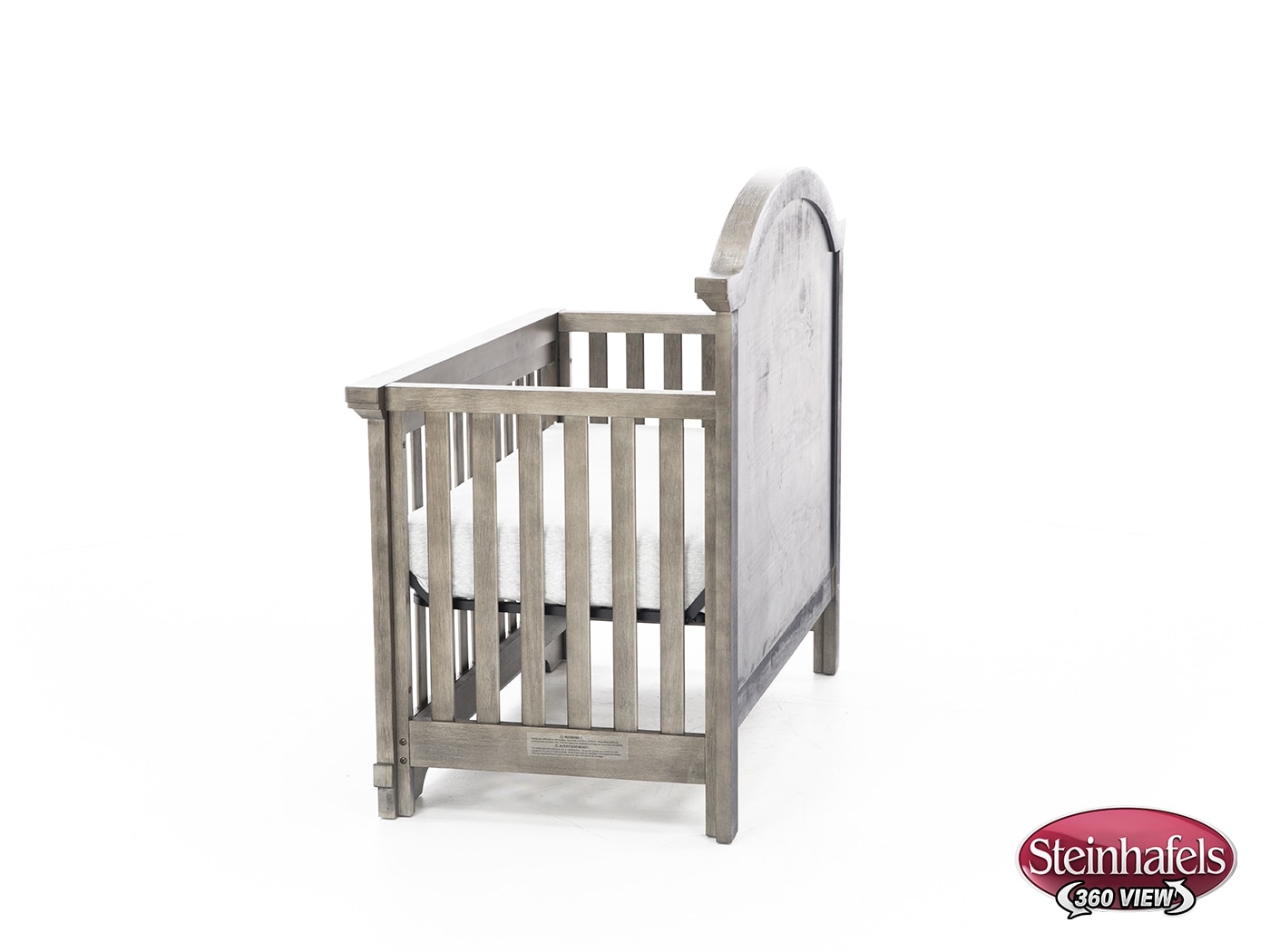wesb grey crib  image   