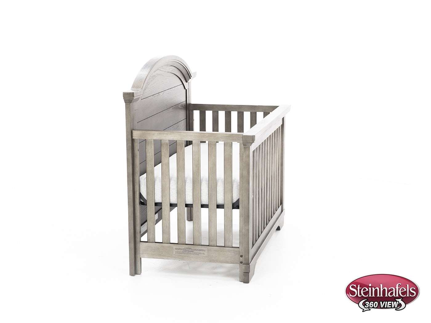 wesb grey crib  image   