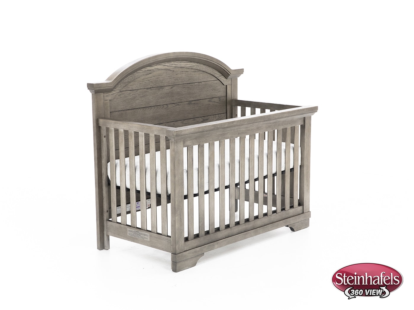 wesb grey crib  image   