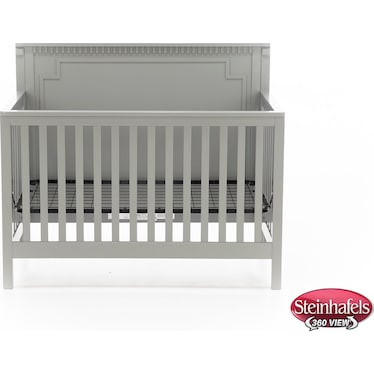 Leo Grey Panel Convertible Crib
