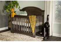 wesb grey crib lifestyle image   