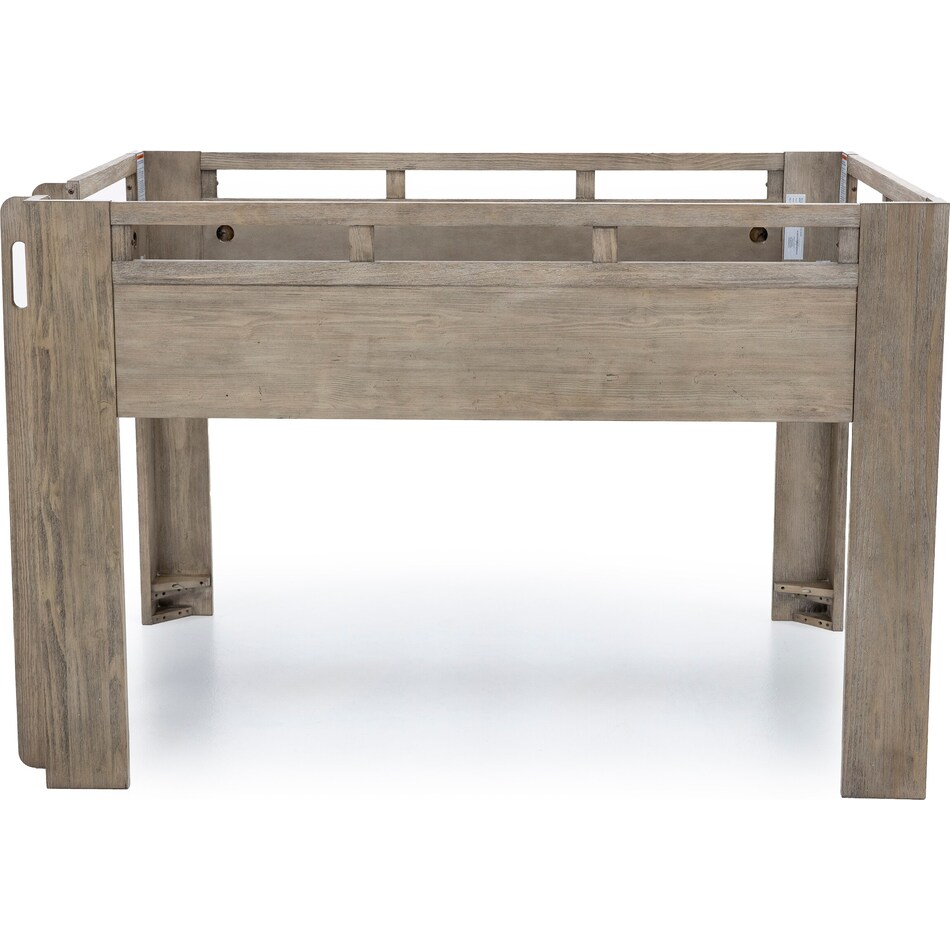 wesb tan full loft bed package lf  
