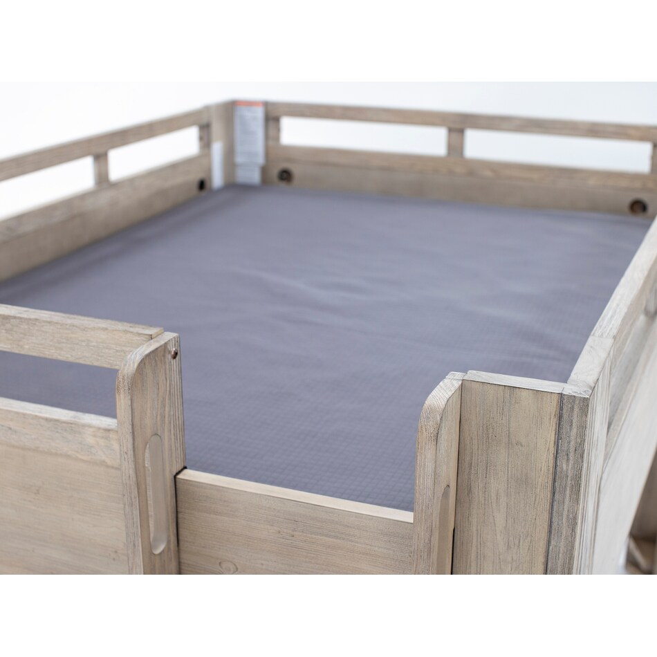 wesb tan full loft bed package lf  