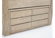 wesb tan full loft bed package lf  
