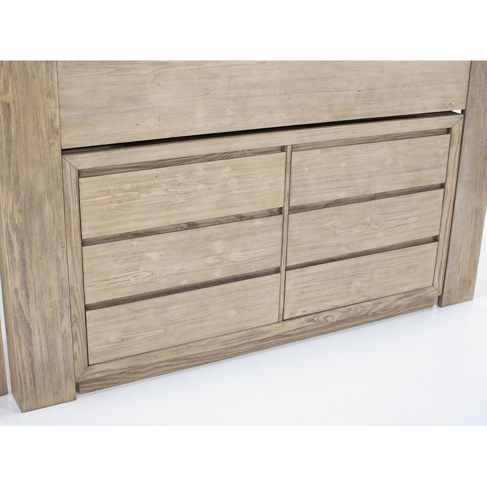 wesb tan full loft bed package lf  
