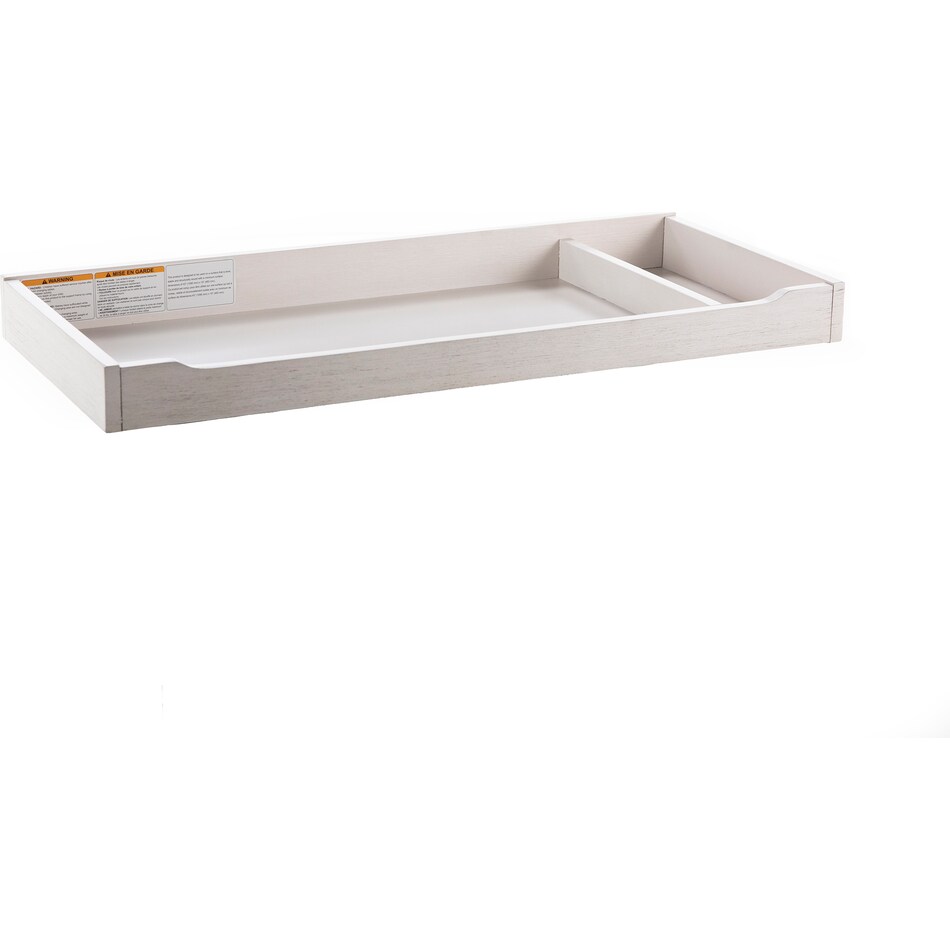 wesb white changing table   