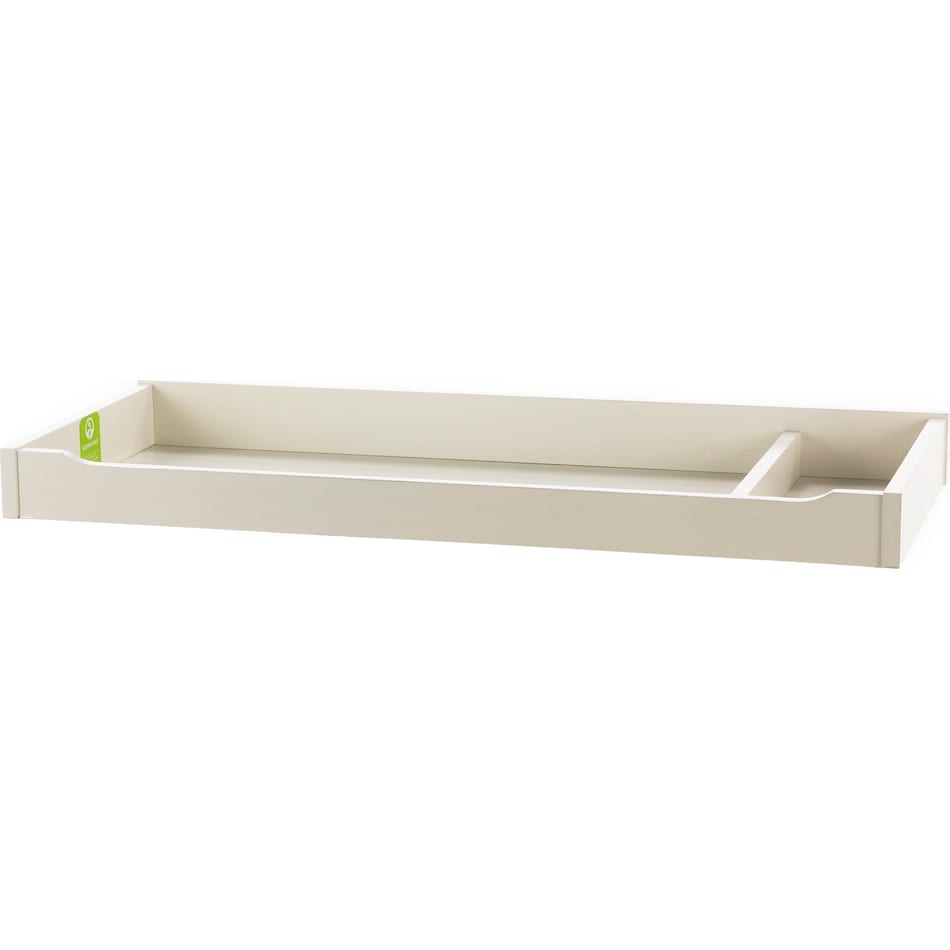 wesb white changing table   