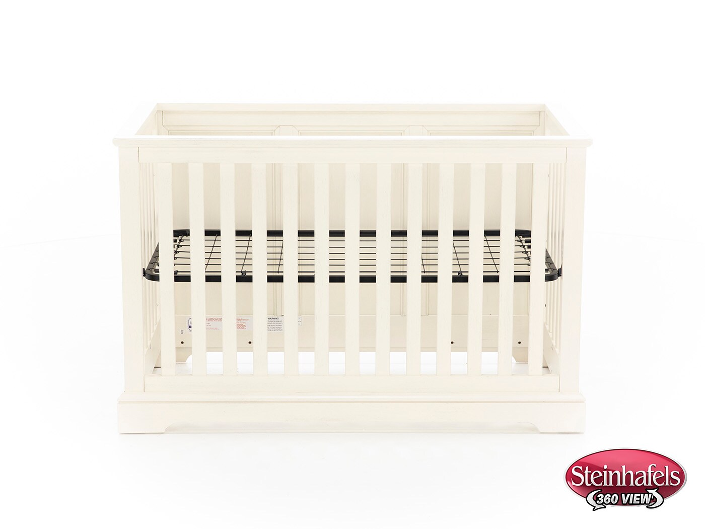 wesb white crib  image   