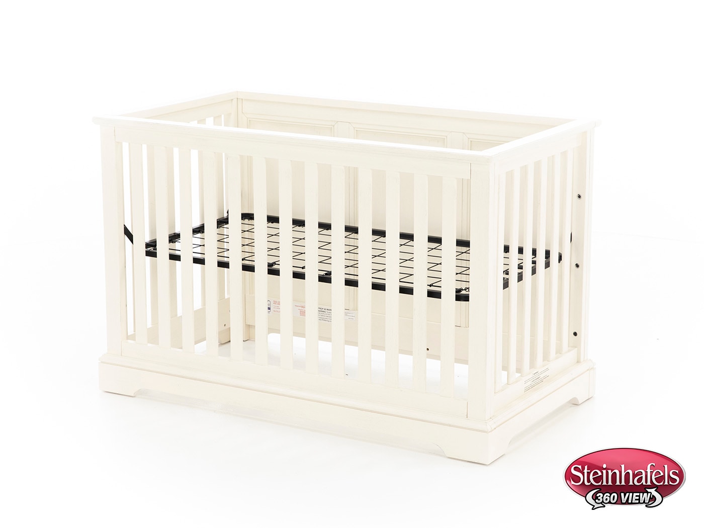 wesb white crib  image   