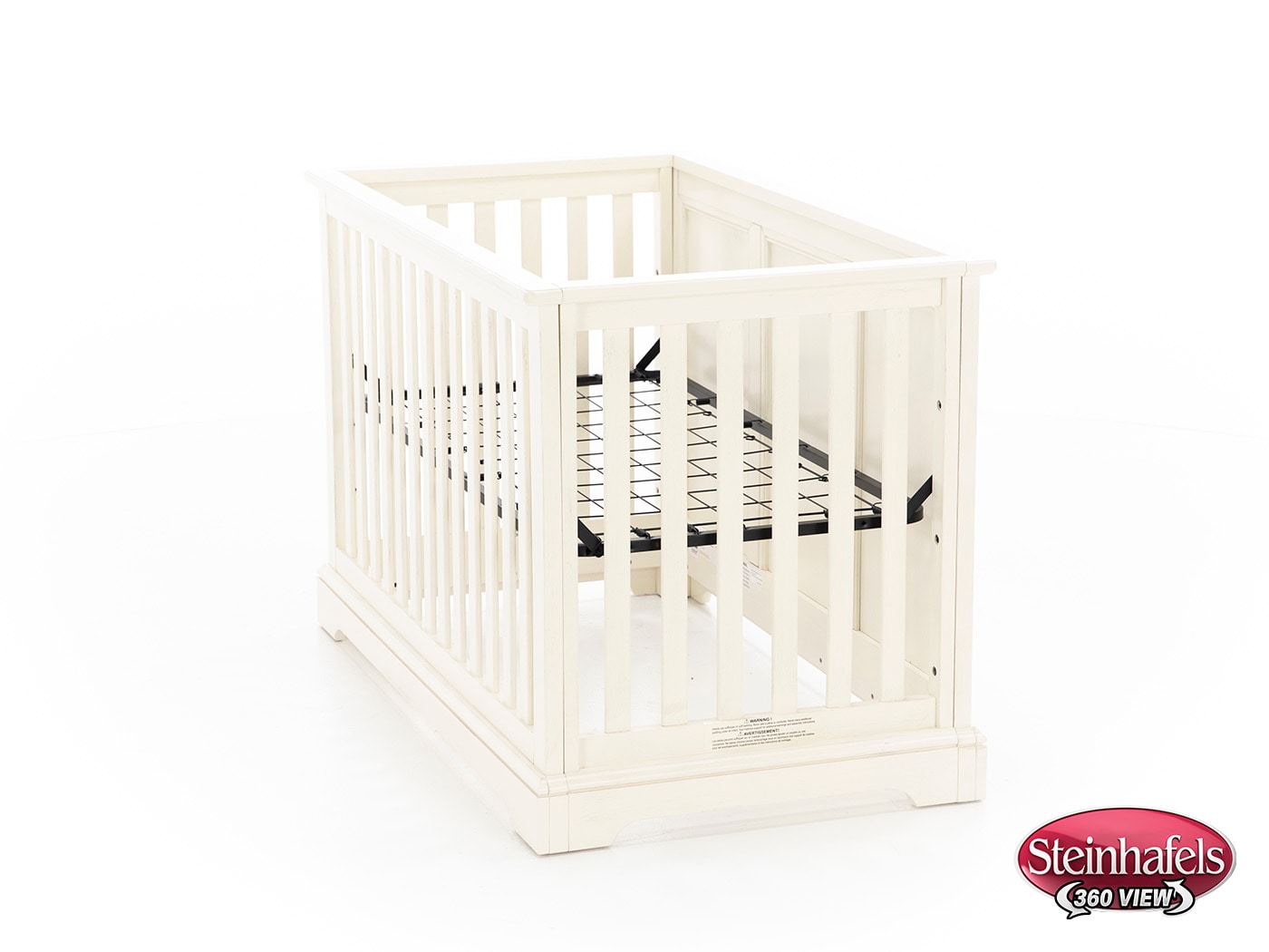 wesb white crib  image   