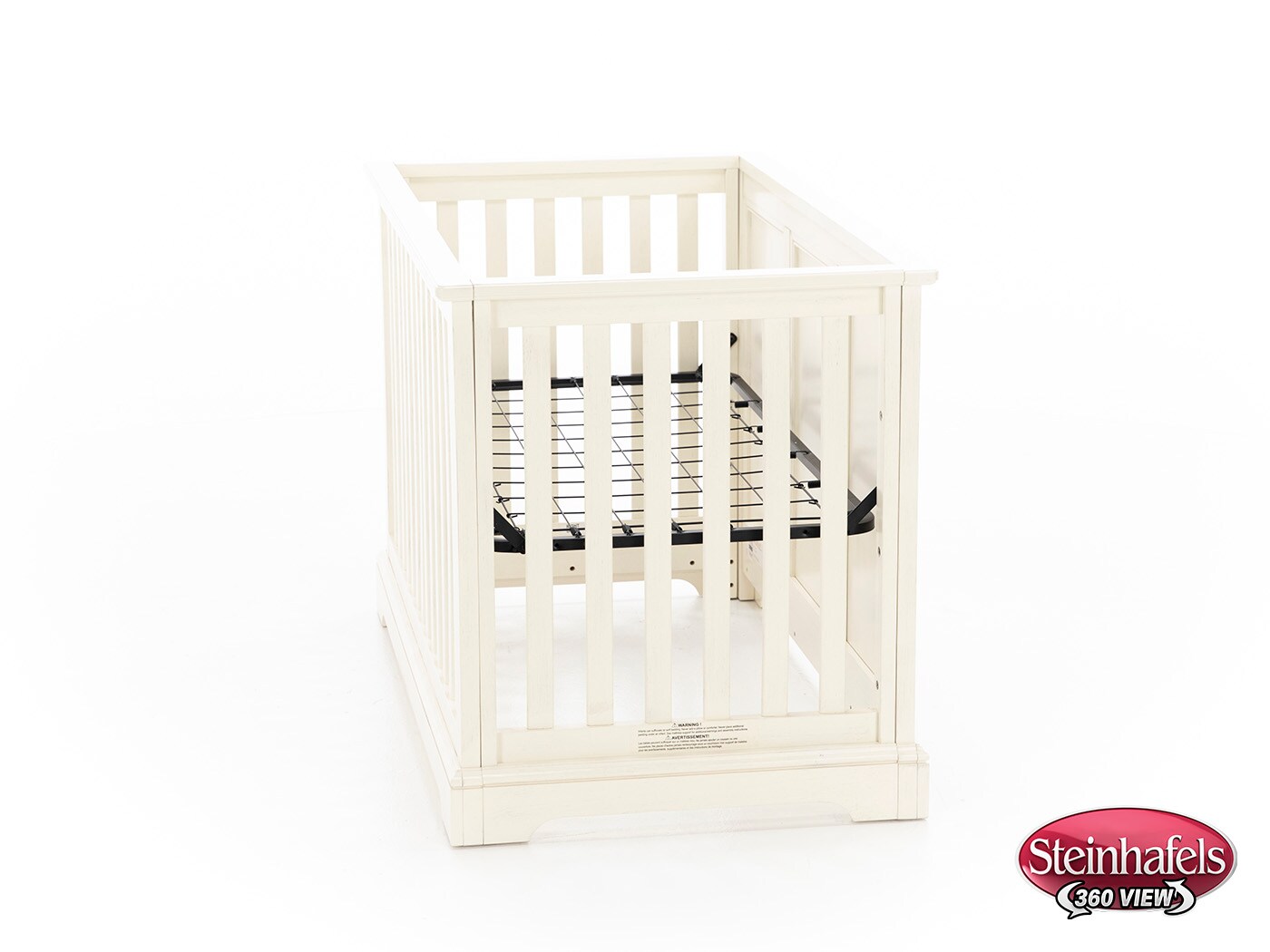 wesb white crib  image   