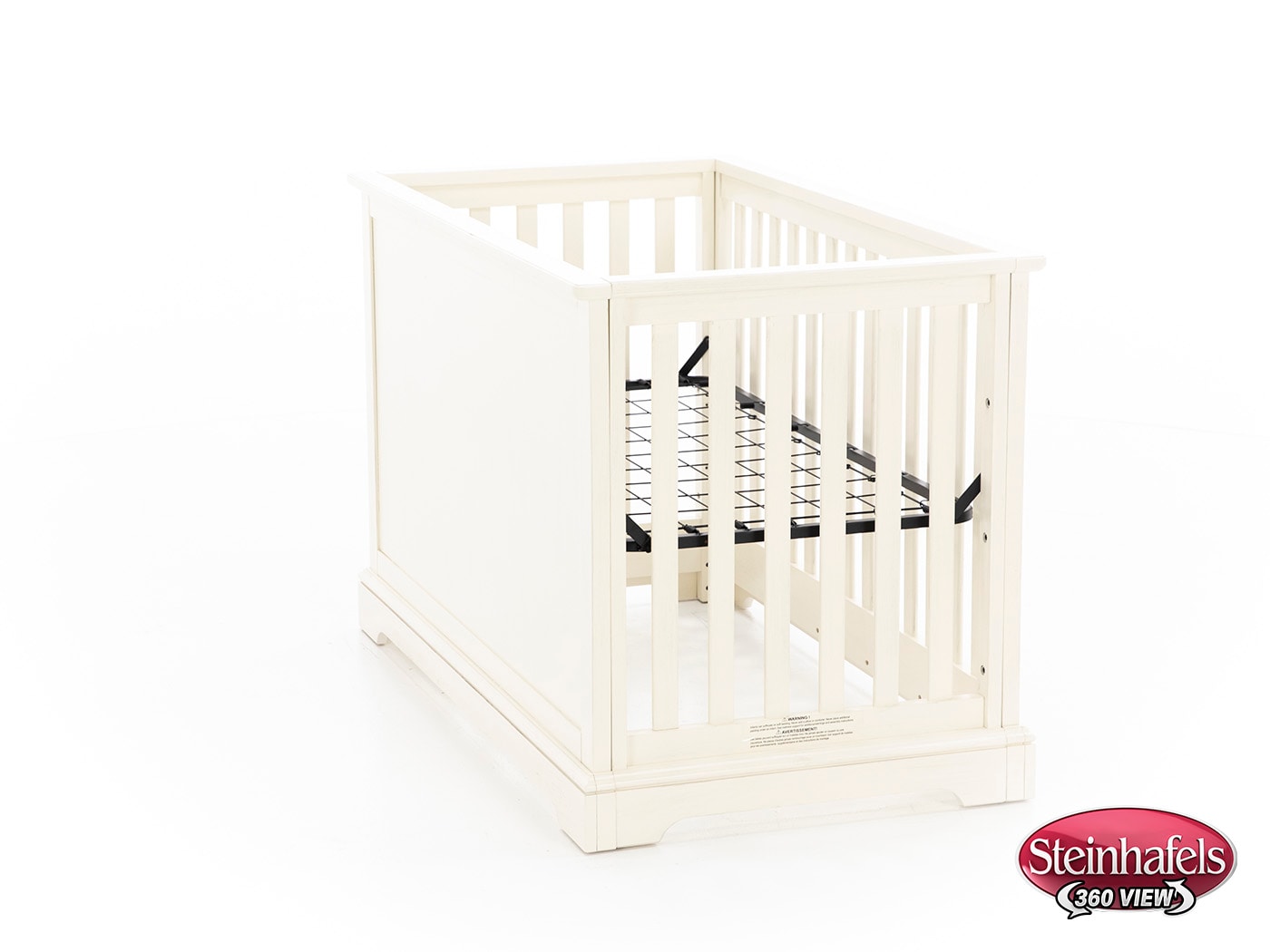 wesb white crib  image   